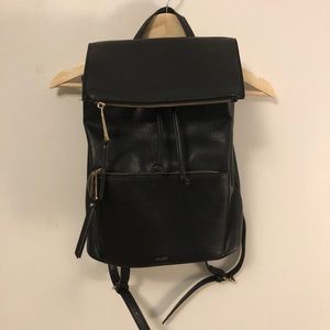 ALDO black faux leather backpack🖤